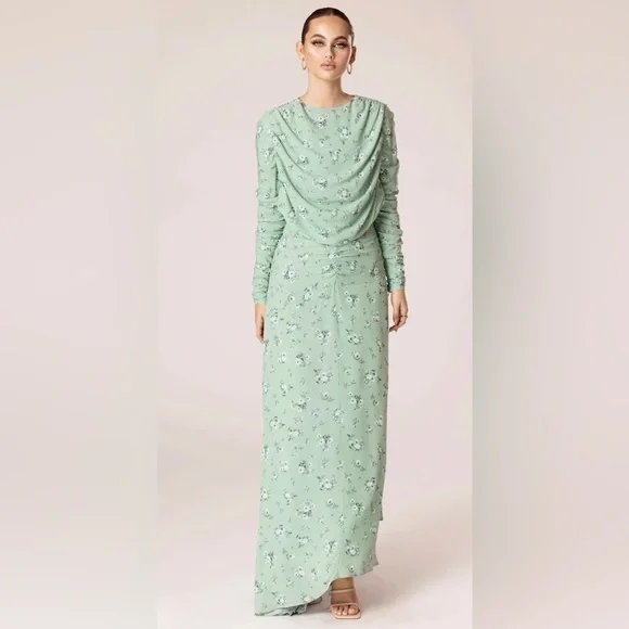 slim fit dress slacks Embellished Butterfly Abaya Dress main image 0